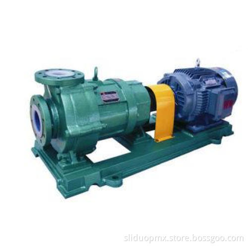 Fluoroplastic Alloy Sulphuric Acid Magnetic Drive Pump For